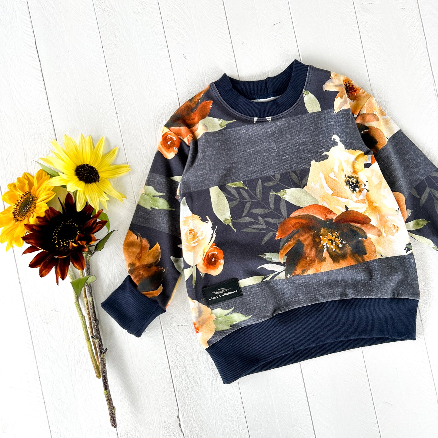 Sunflower Stripe Lounge Sweater