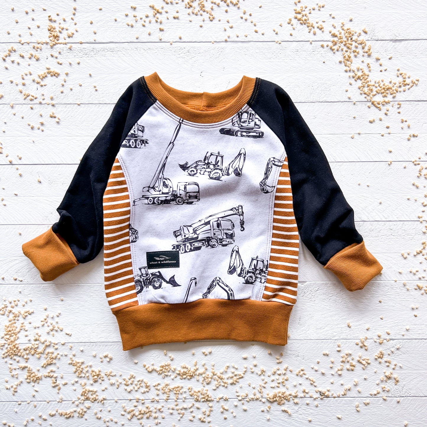 Heavy Duty Machines Pullover - Caramel