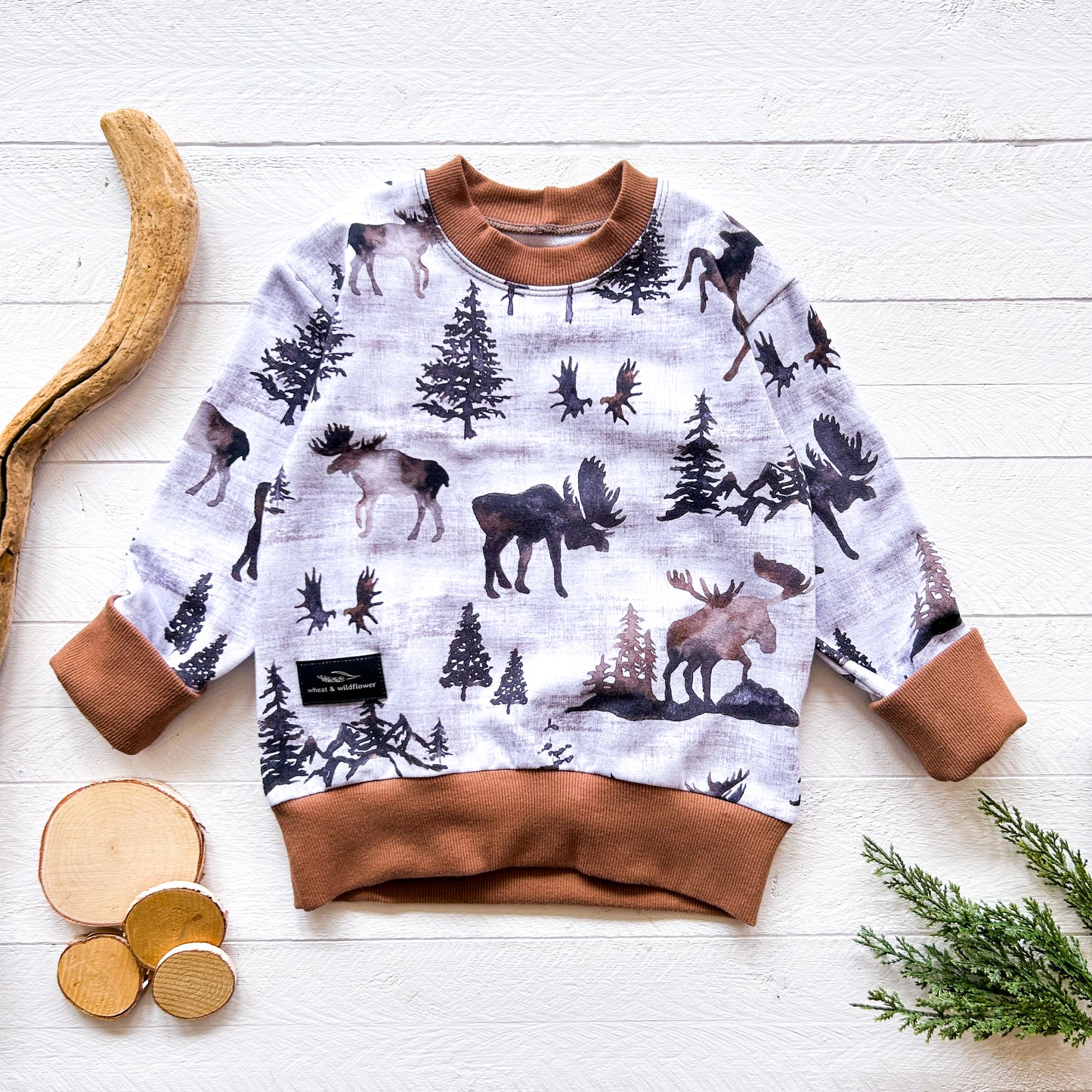 Majestic Moose Lounge Sweater