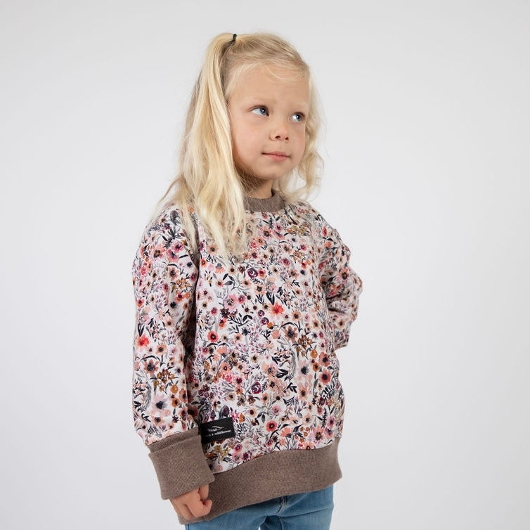 Earthy Mini Floral Pullover
