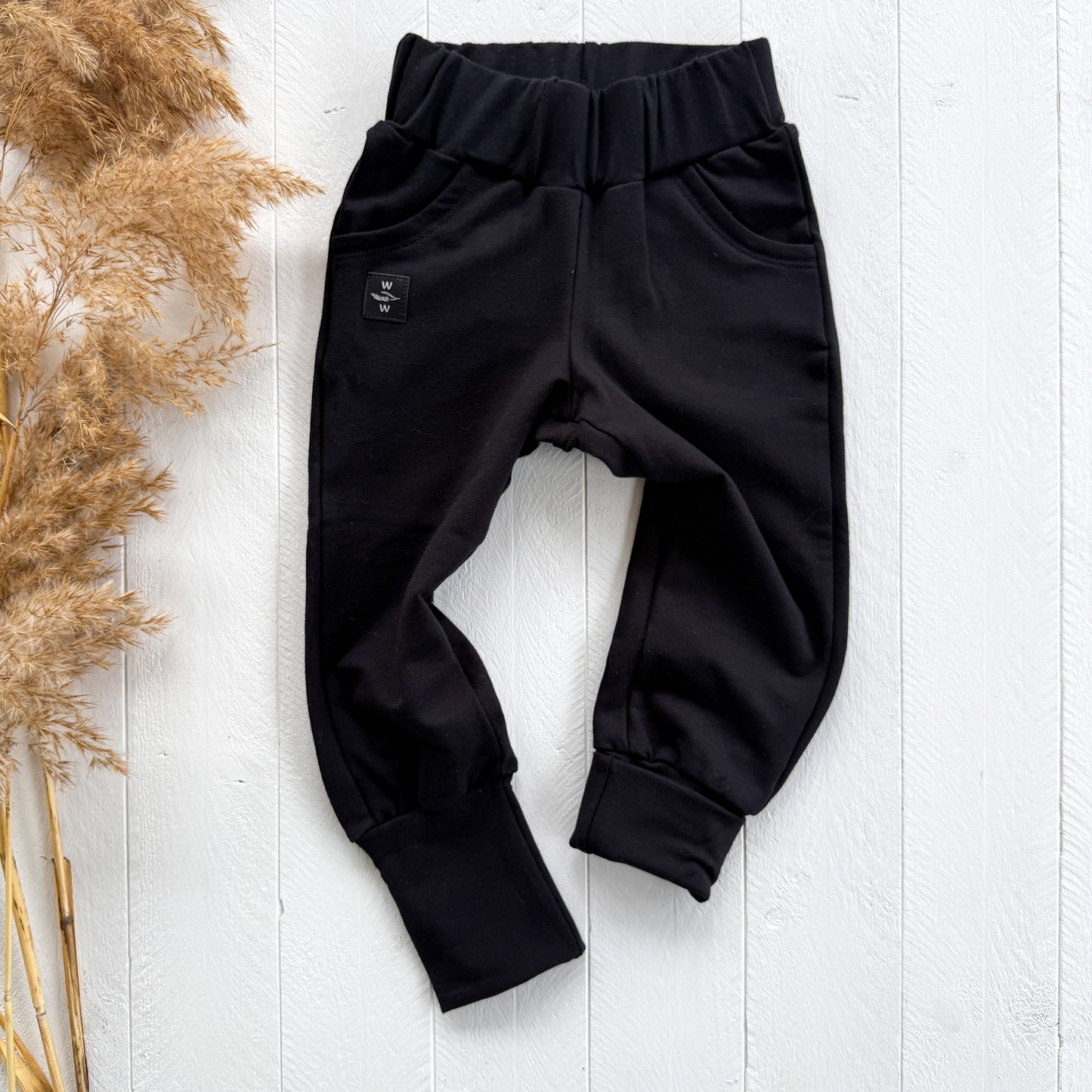 Grow With Me Joggers - Black