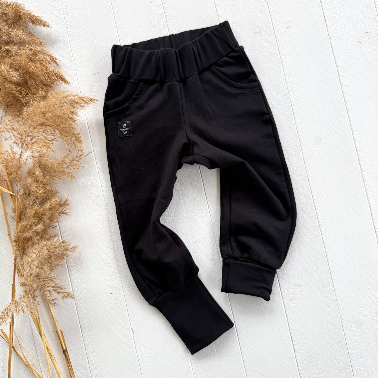 Grow With Me Joggers - Black