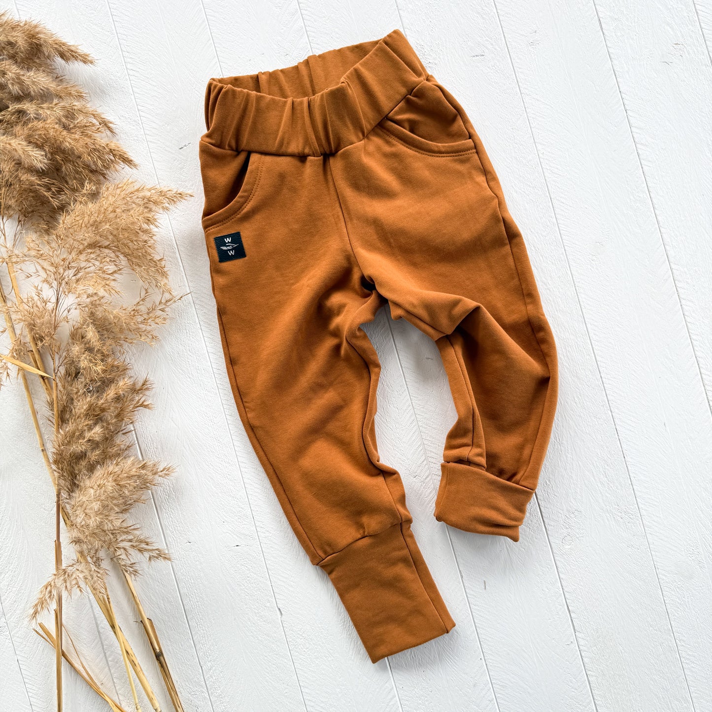 Grow With Me Joggers - Caramel