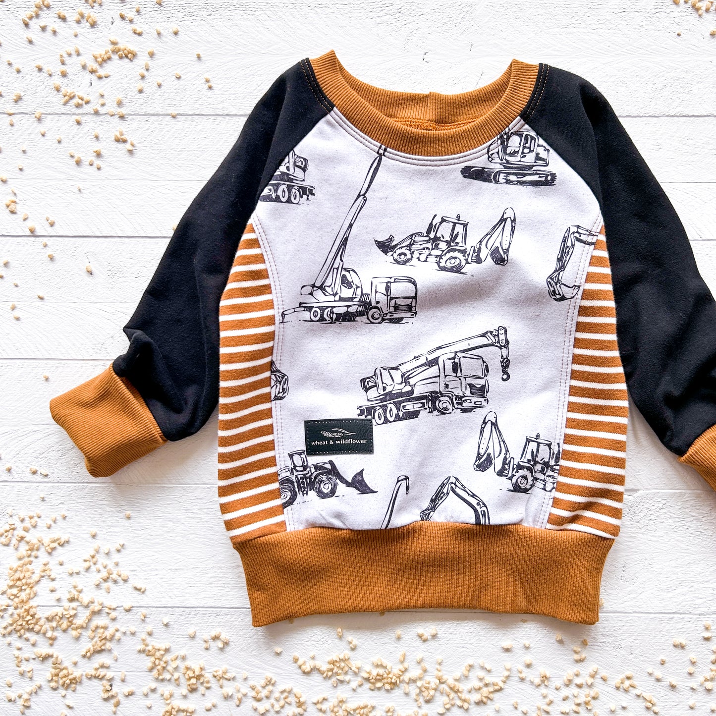 Heavy Duty Machines Pullover - Caramel