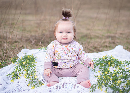 Sunny Meadow Blush Baby Set