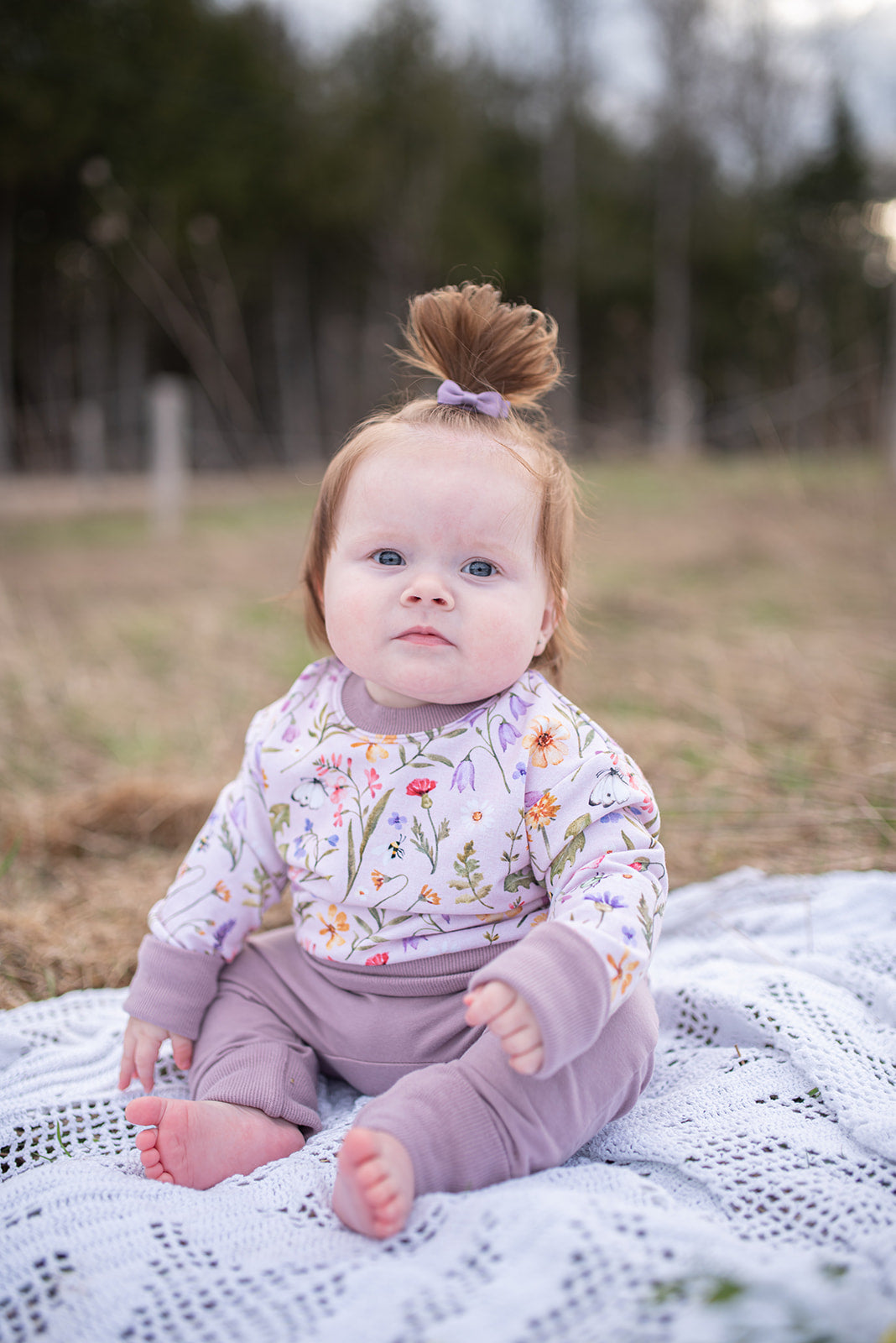 Sunny Meadow Blush Baby Set