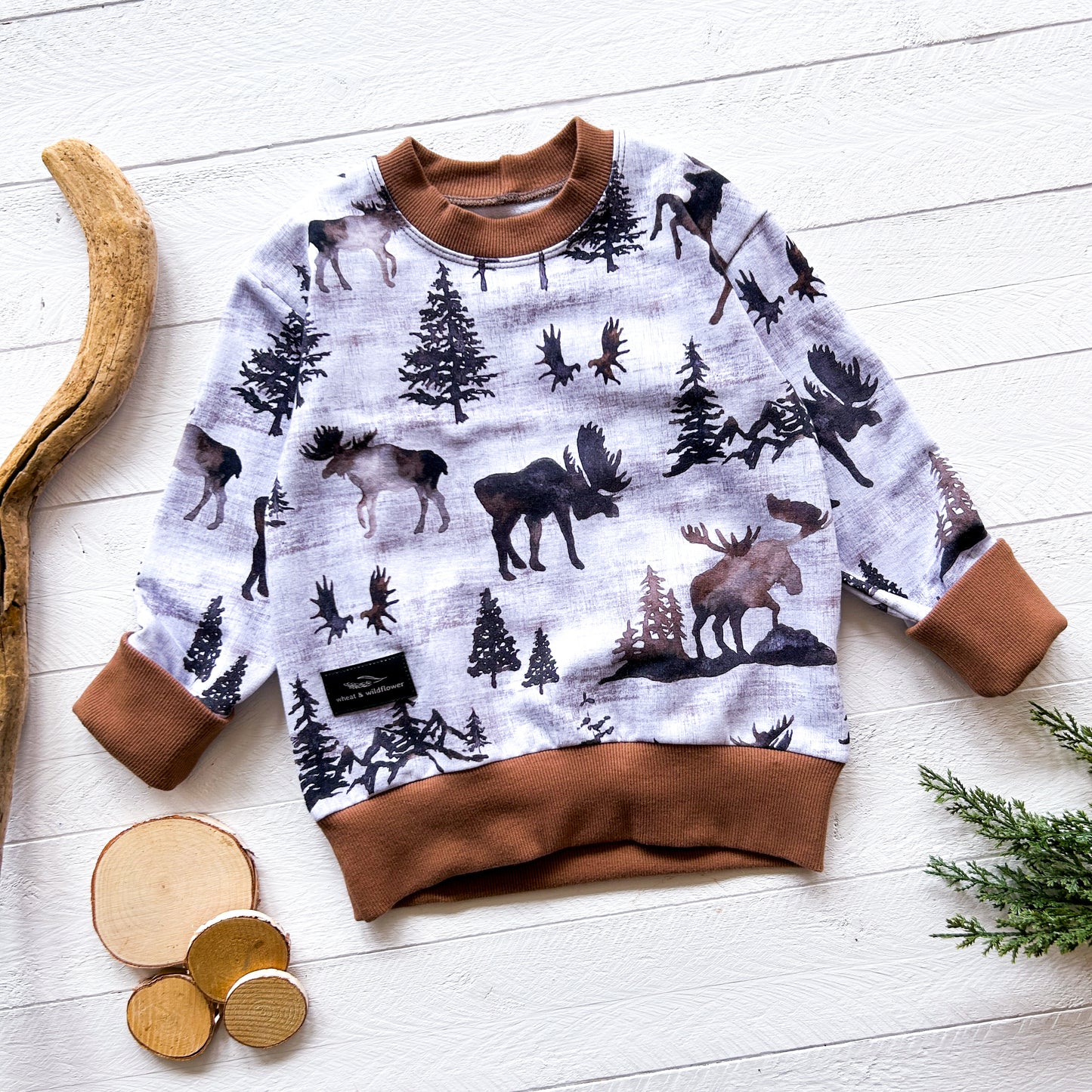 Majestic Moose Lounge Sweater
