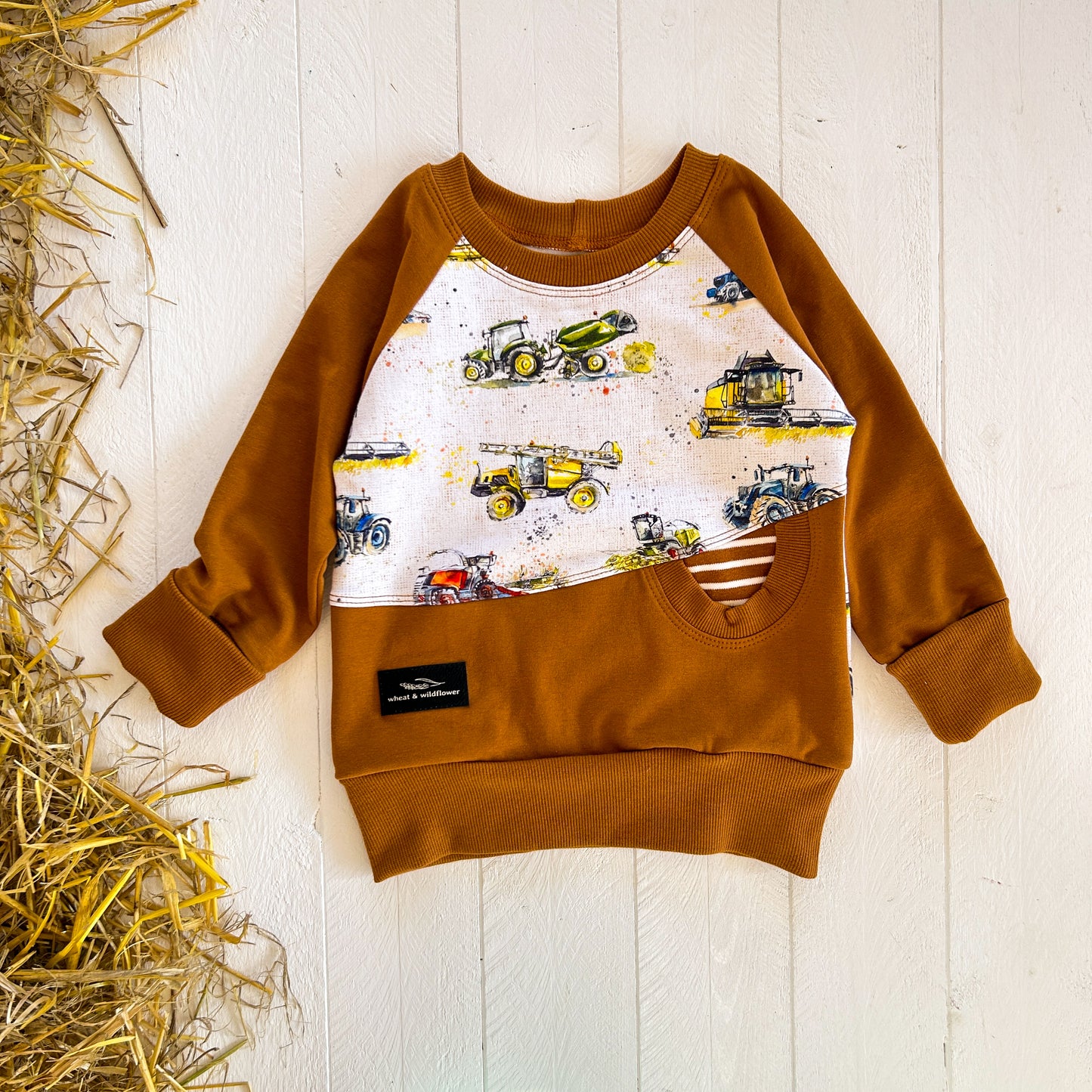 Farm Machines Pocket Pullover