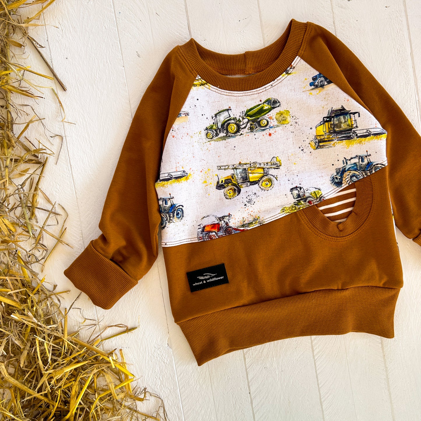 Farm Machines Pocket Pullover