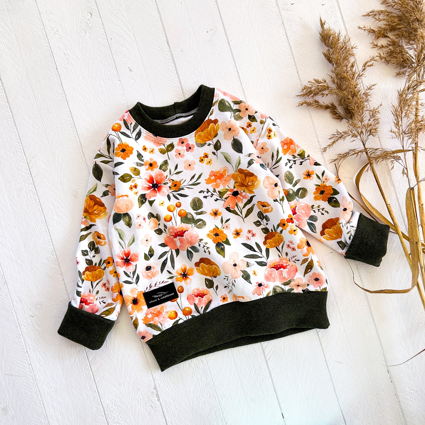 Harvest Floral Lounge Sweater