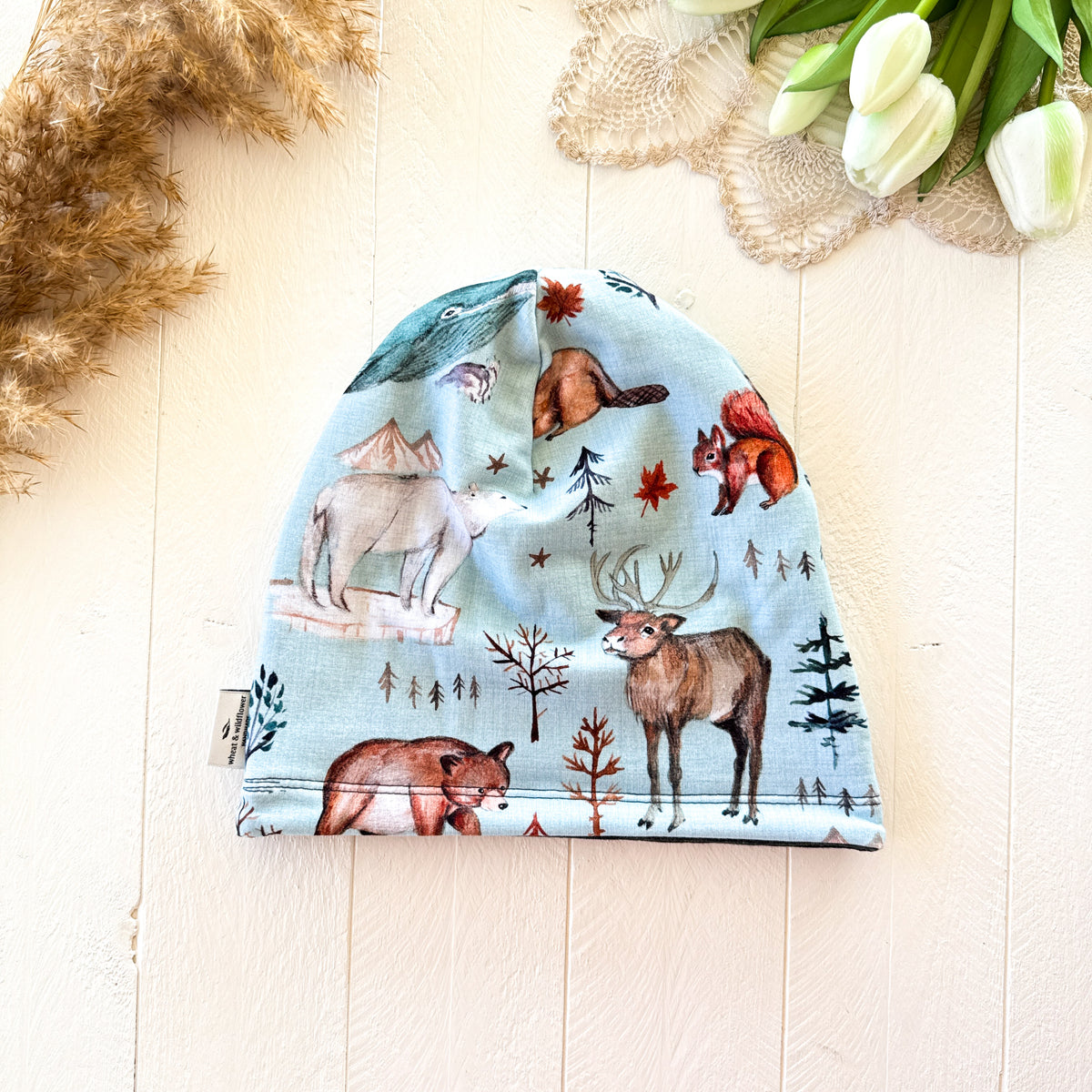 Canadiana Lined Beanie