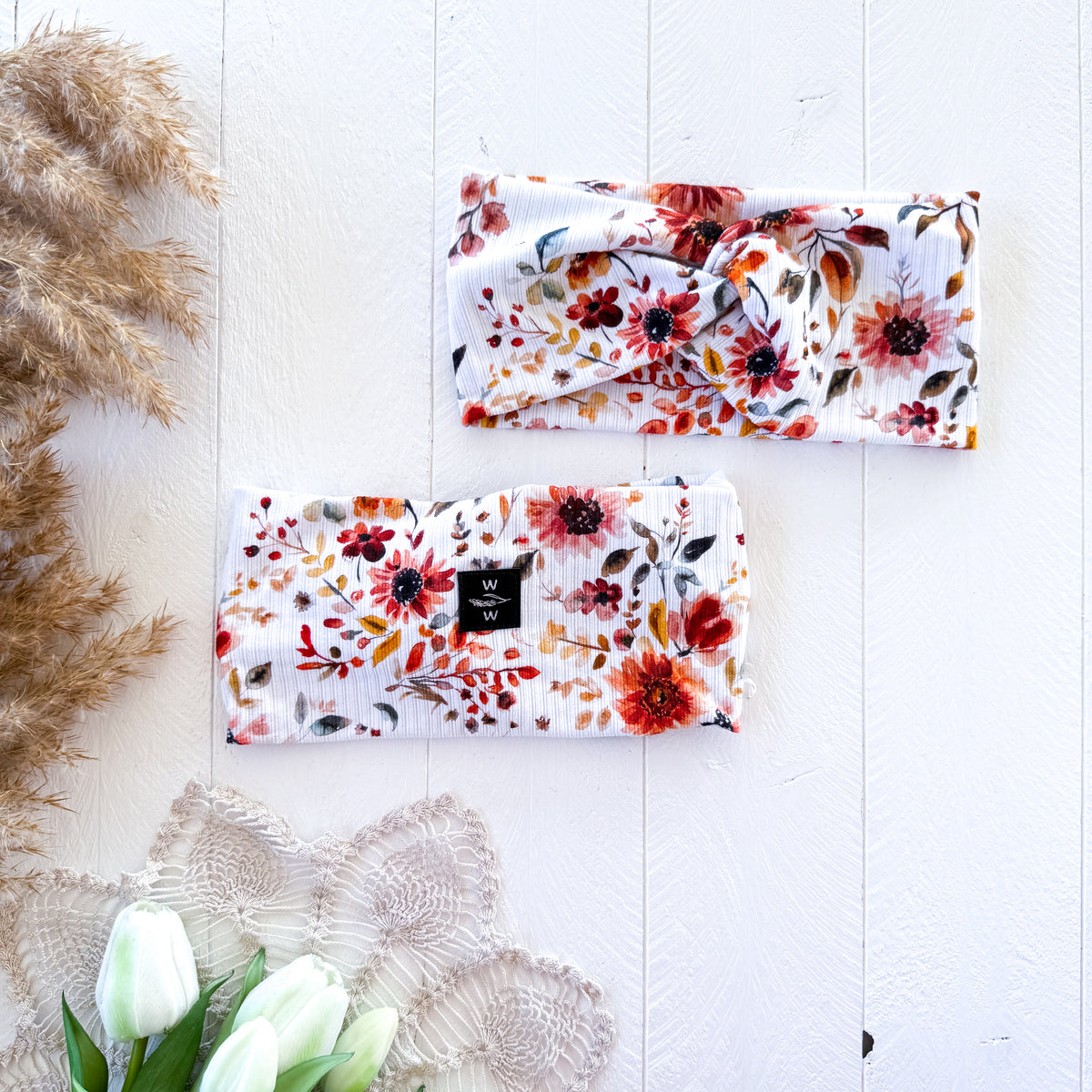 Luxe Headband - Chai Spice Floral