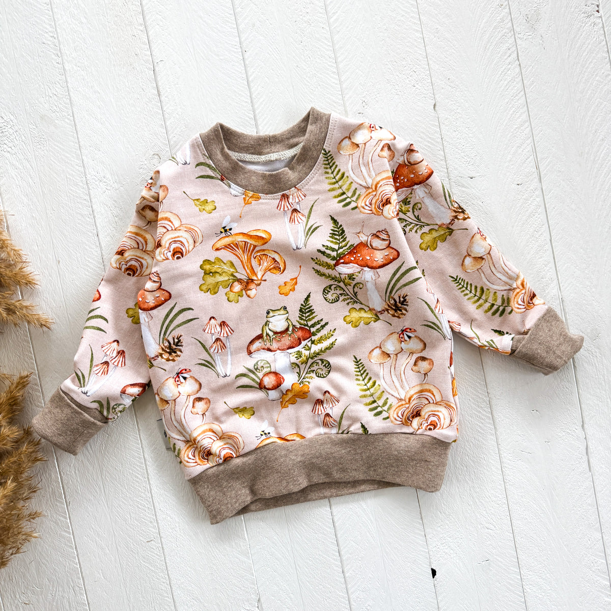 Deep Forest Frogs Lounge Sweater
