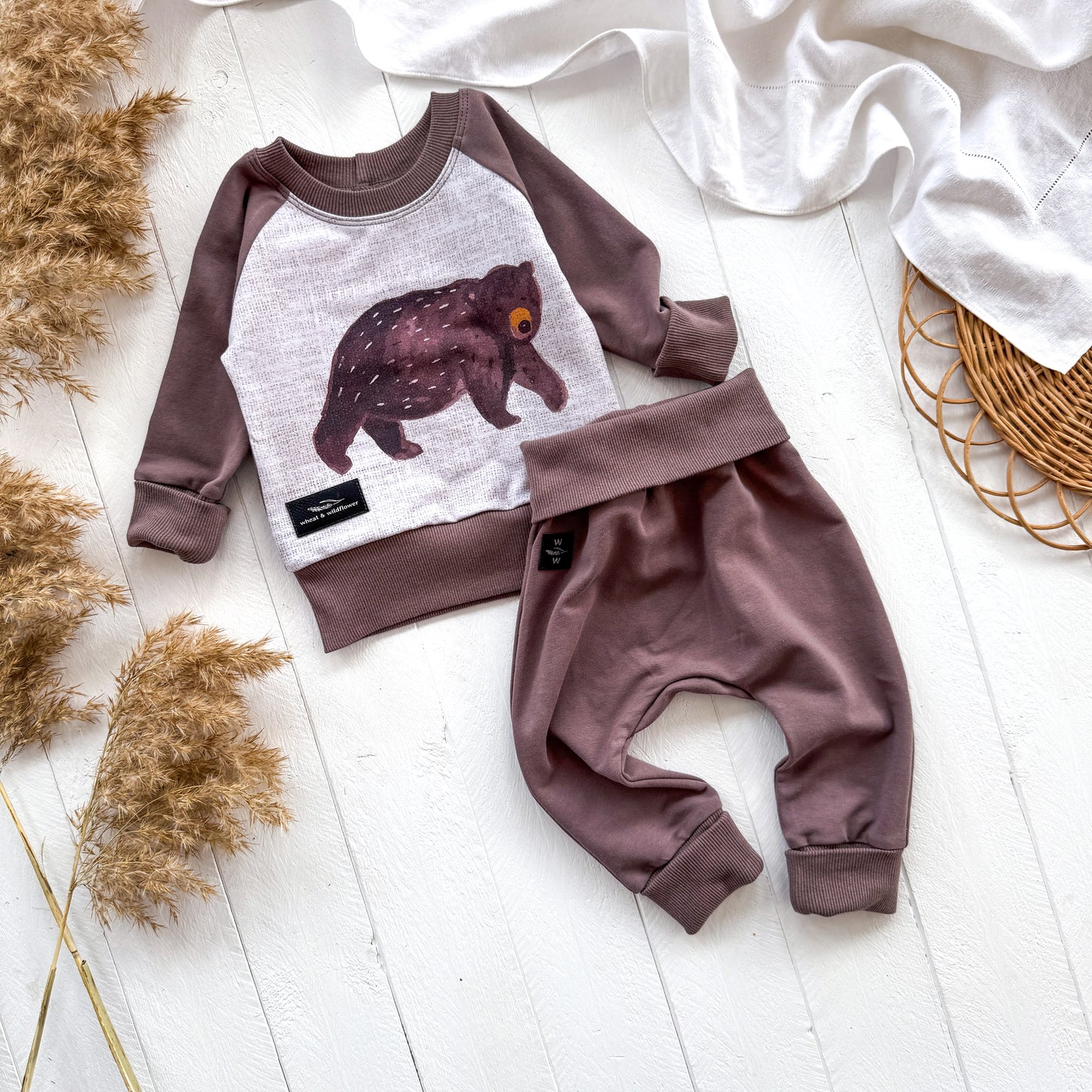 Bear Sleepy Animal Baby Set