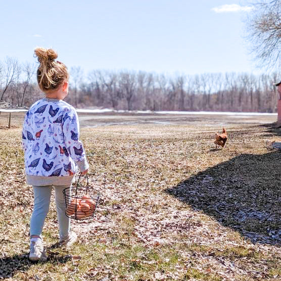 Chicken Math Lounge Sweater