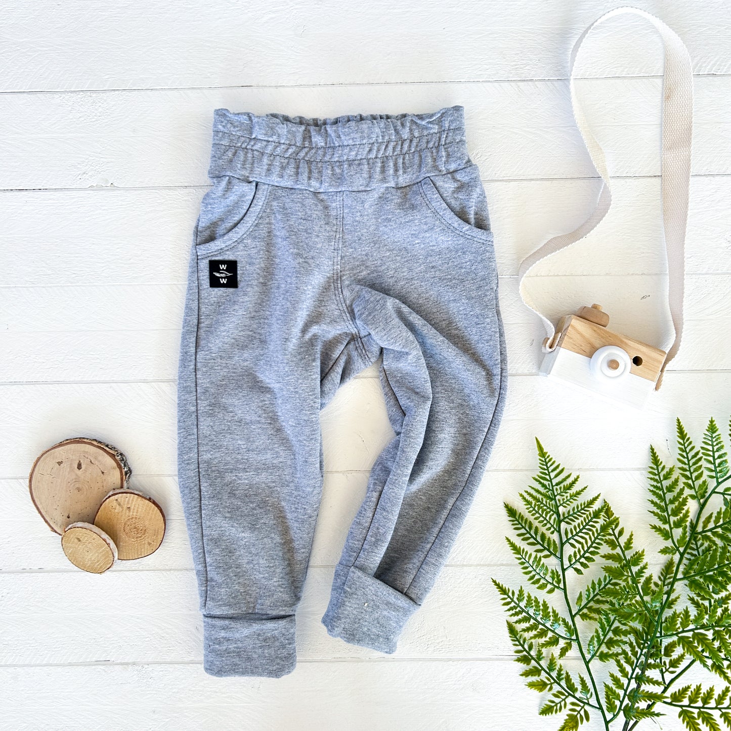 Grow With Me Joggers - Fog