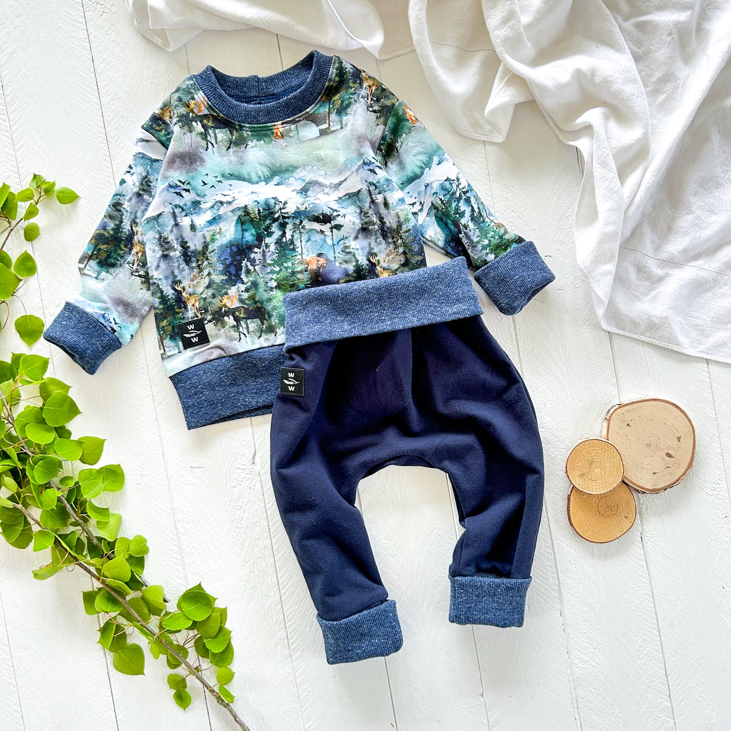 Mountain Animals Baby Set