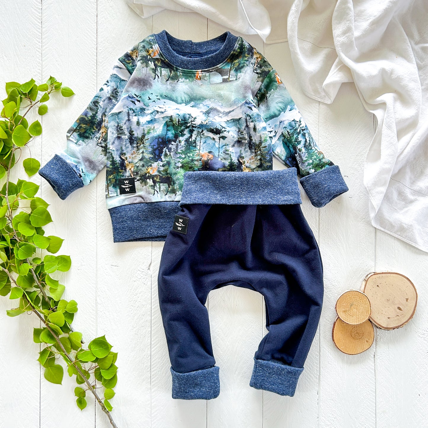 Mountain Animals Baby Set