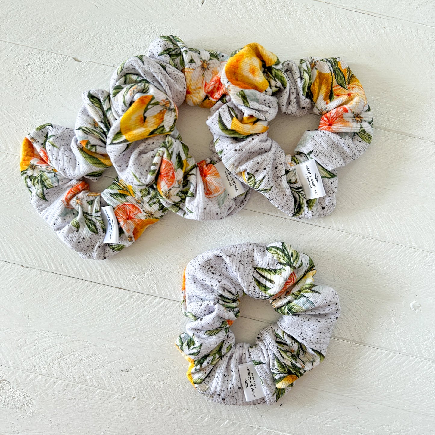 Luxe Scrunchies - Citrus