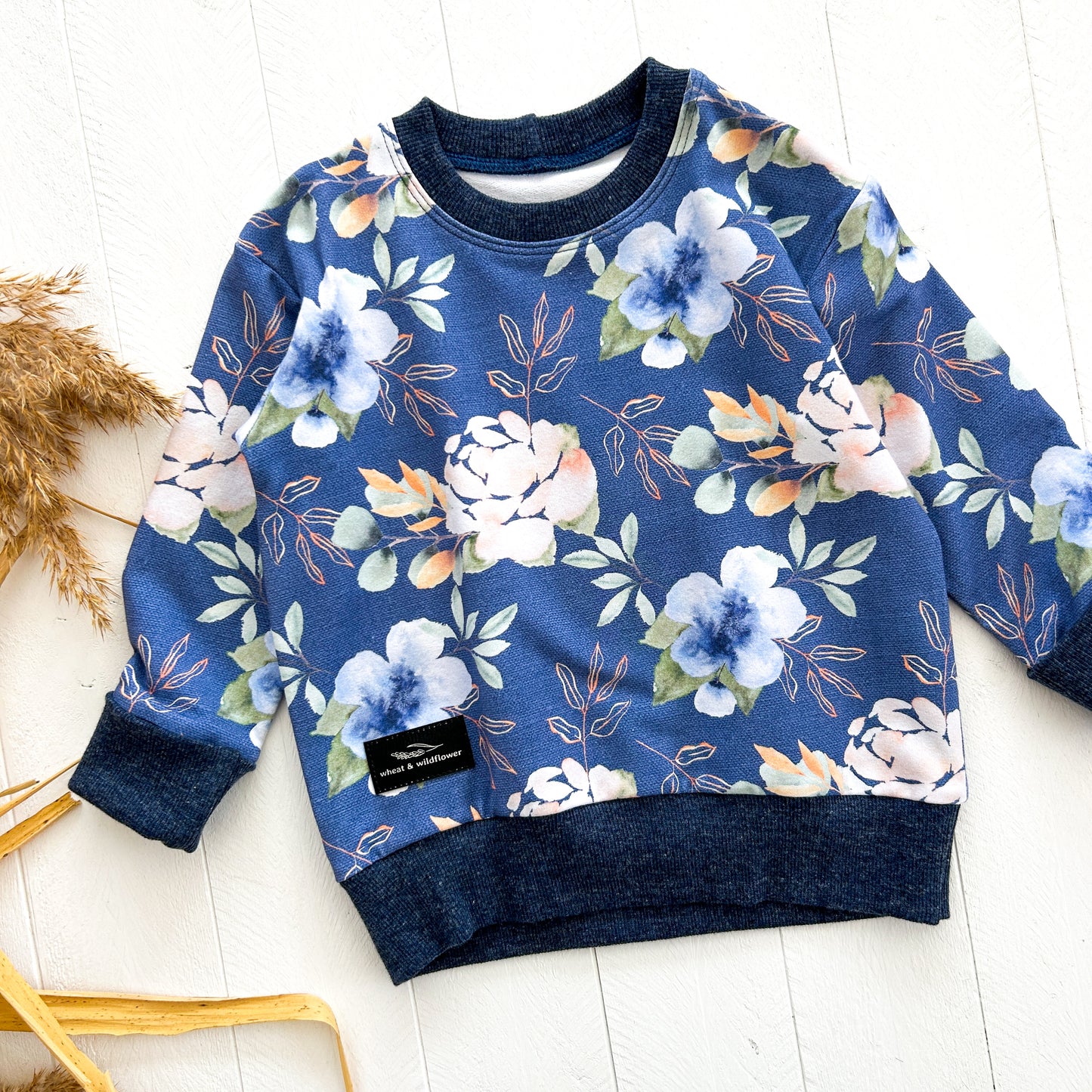 Inspired Artworks Lounge Sweater - Denim
