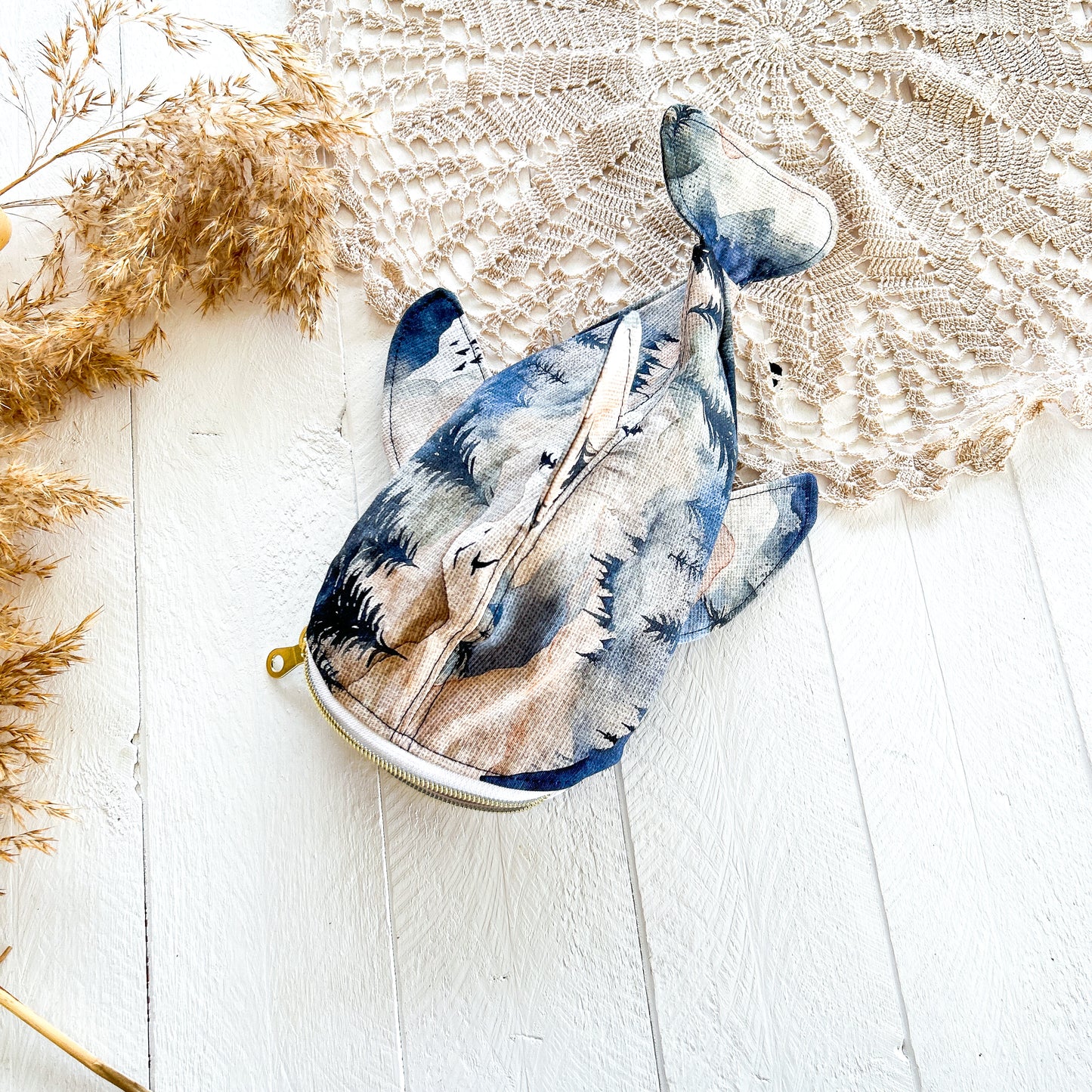 Whale Shark Zipper Pouch - Burlap Mountain