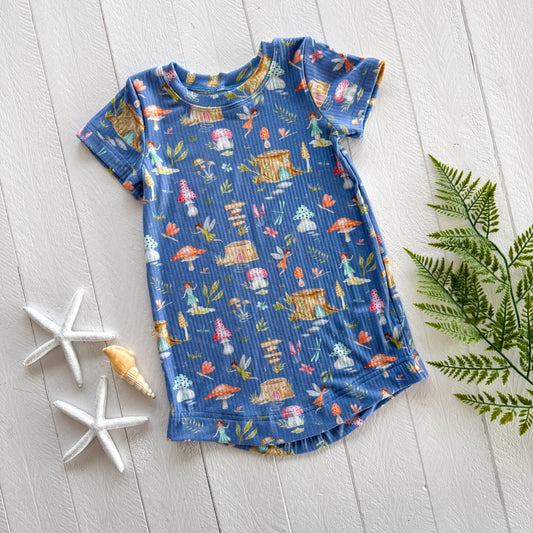 Chamomile Tee Dress - Fairy Garden