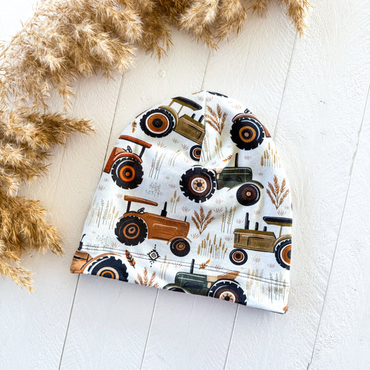 Vintage Tractors Beanie