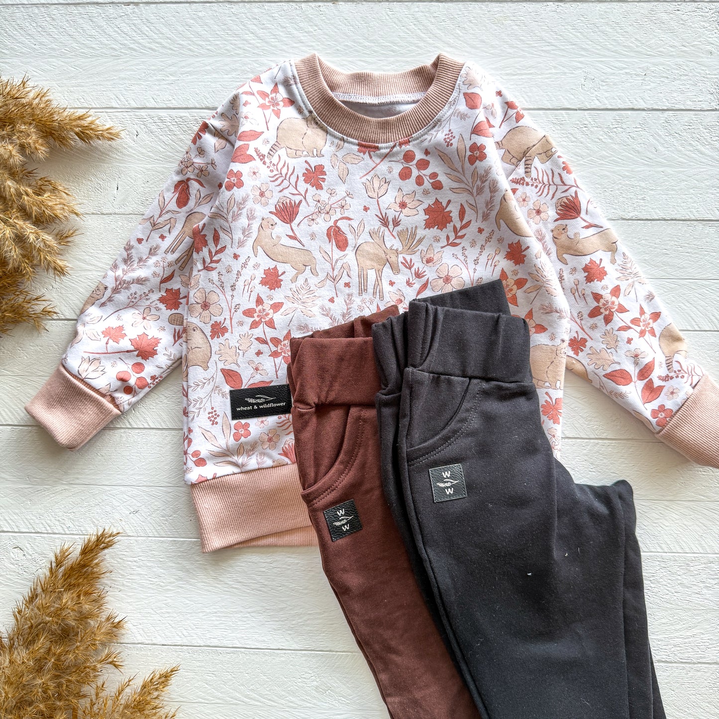 Maple Leaf Meadows Lounge Sweater