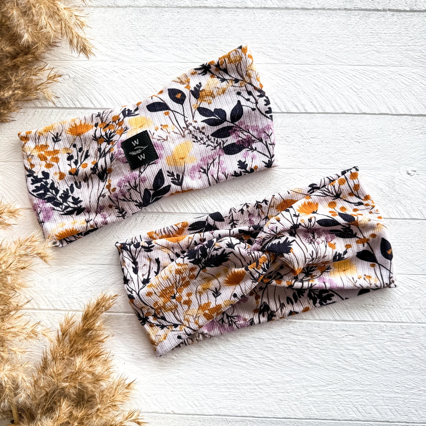Luxe Headband - Goldenrod & Thistle