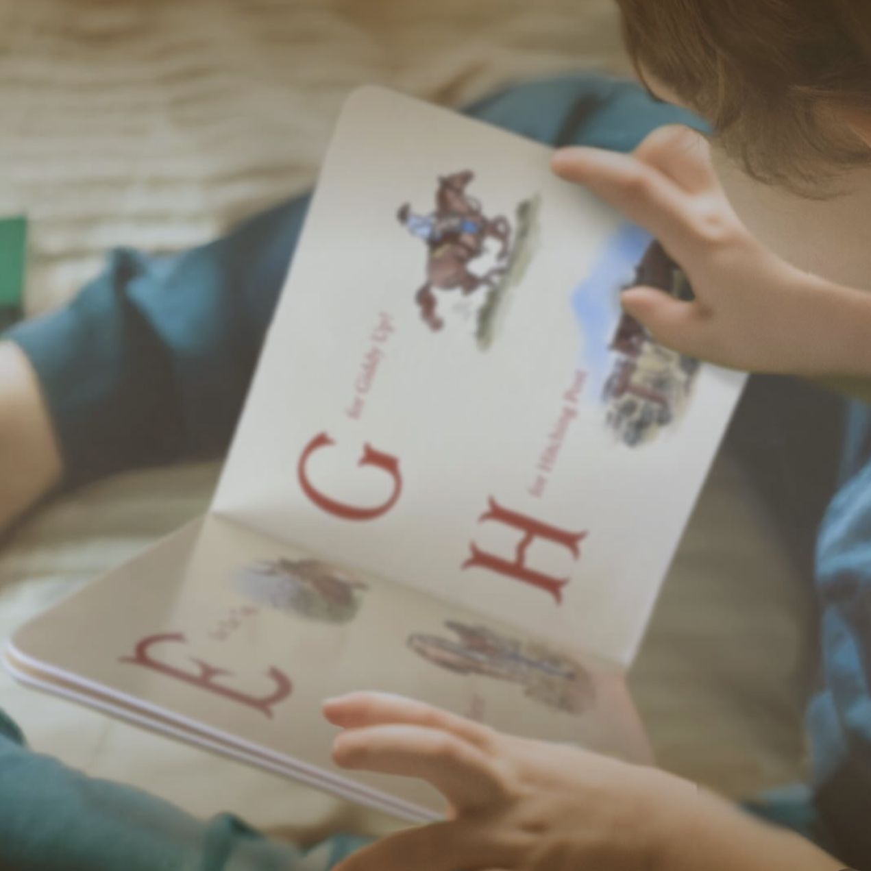Little Rancher's ABC Board Book