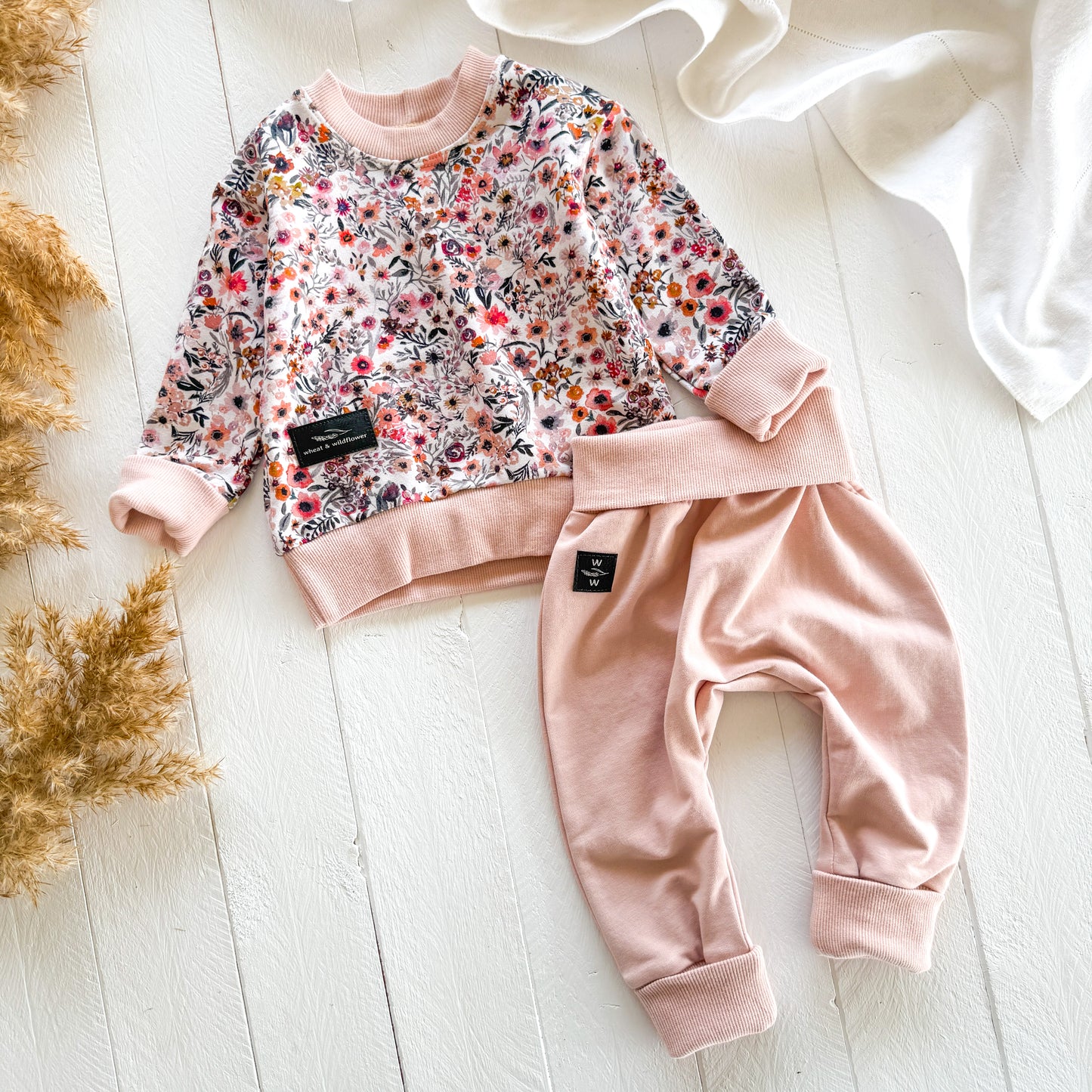 Earthy Mini Floral Baby Set