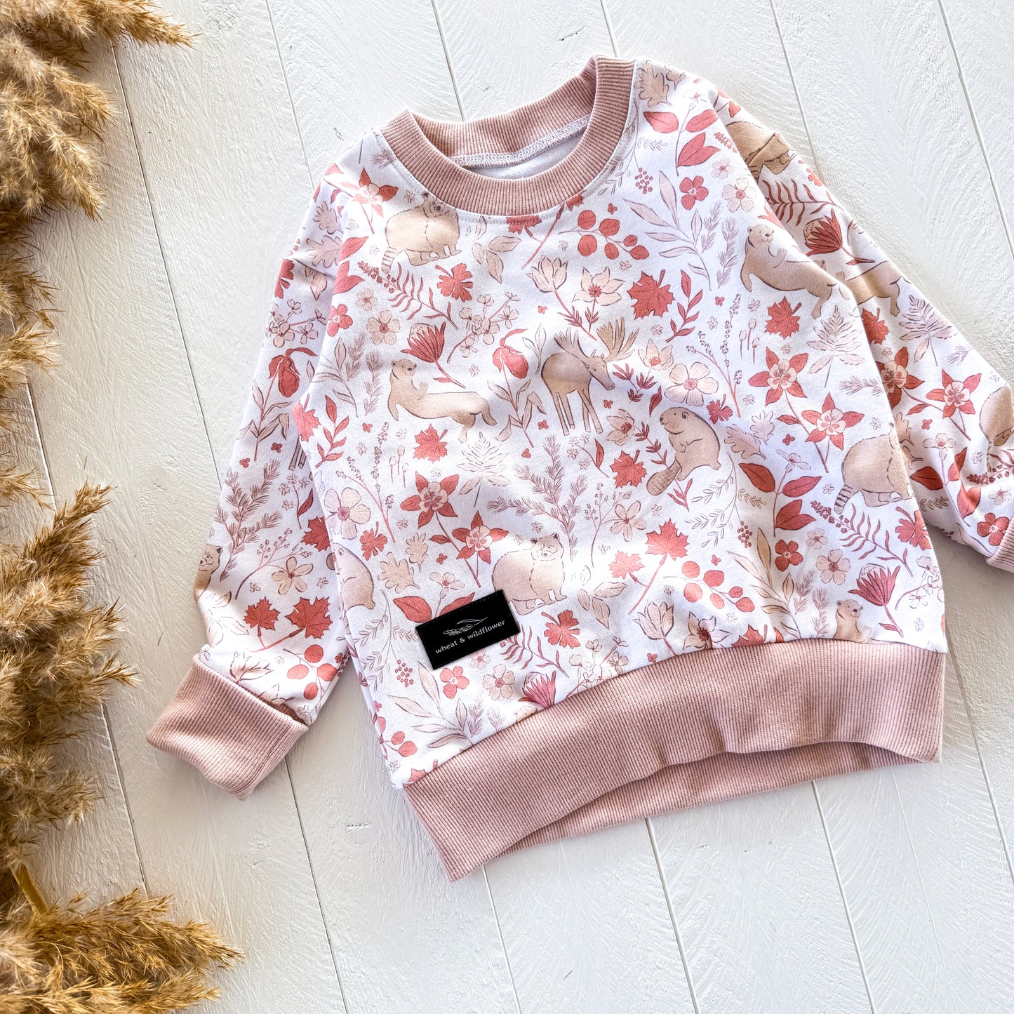 Maple Leaf Meadows Lounge Sweater
