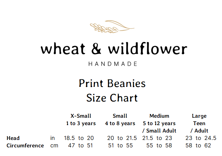 Butterfly Gardens Lined Beanie