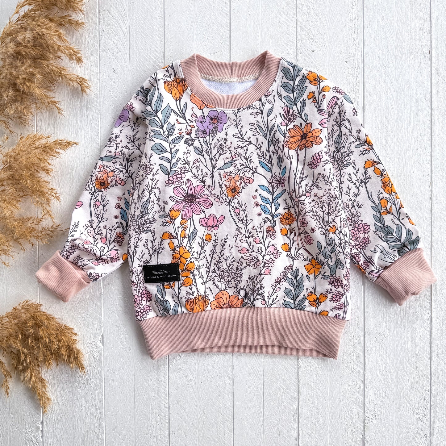 Vintage Botanicals Lounge Sweater