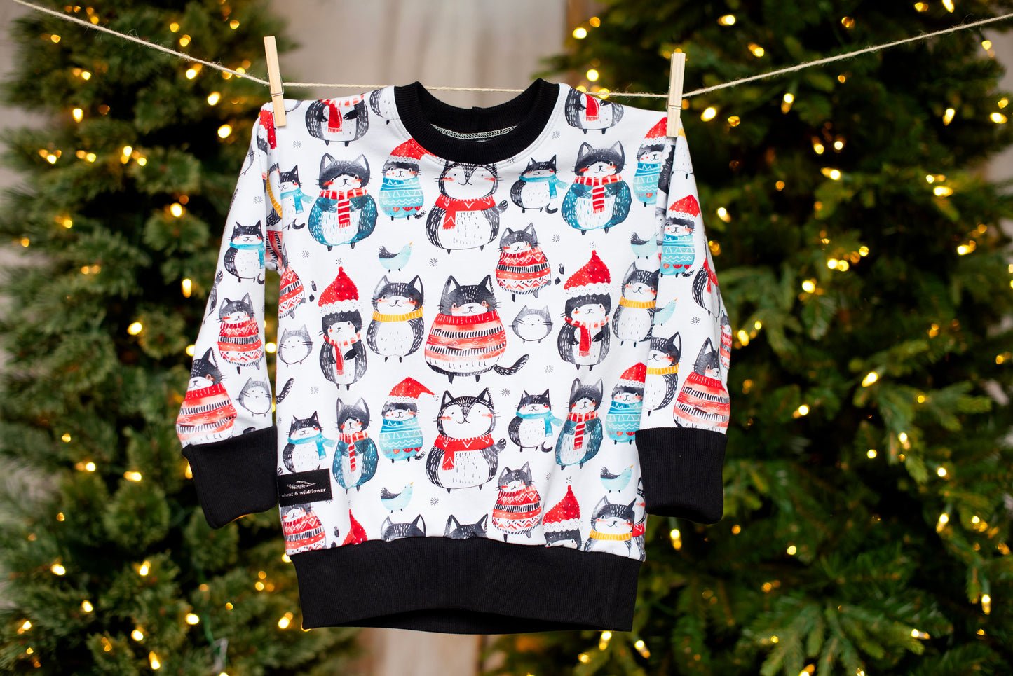 Cozy Cats Lounge Sweater