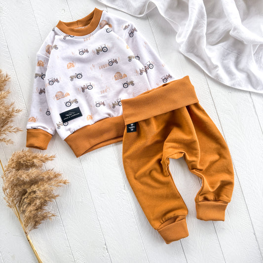 Tractors & Wheat Baby Set