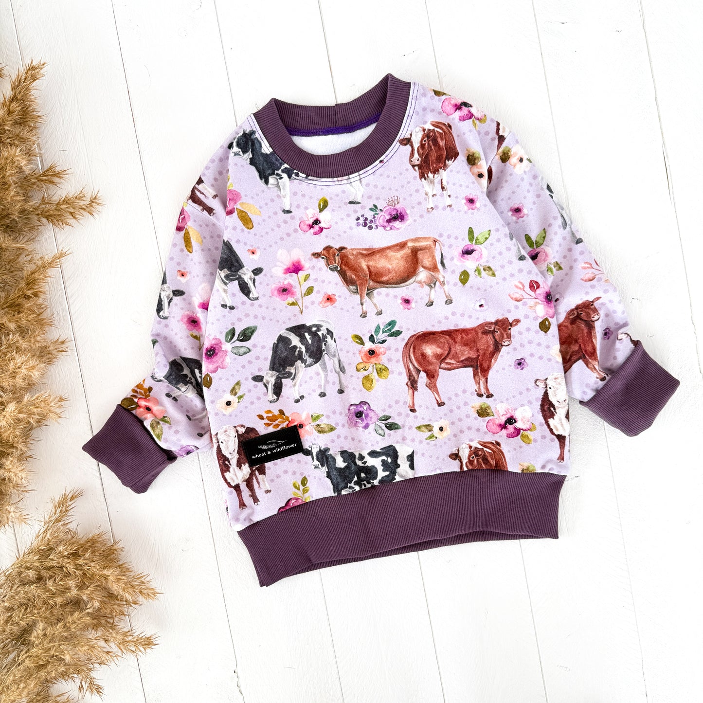 Cow Love Lounge Sweater
