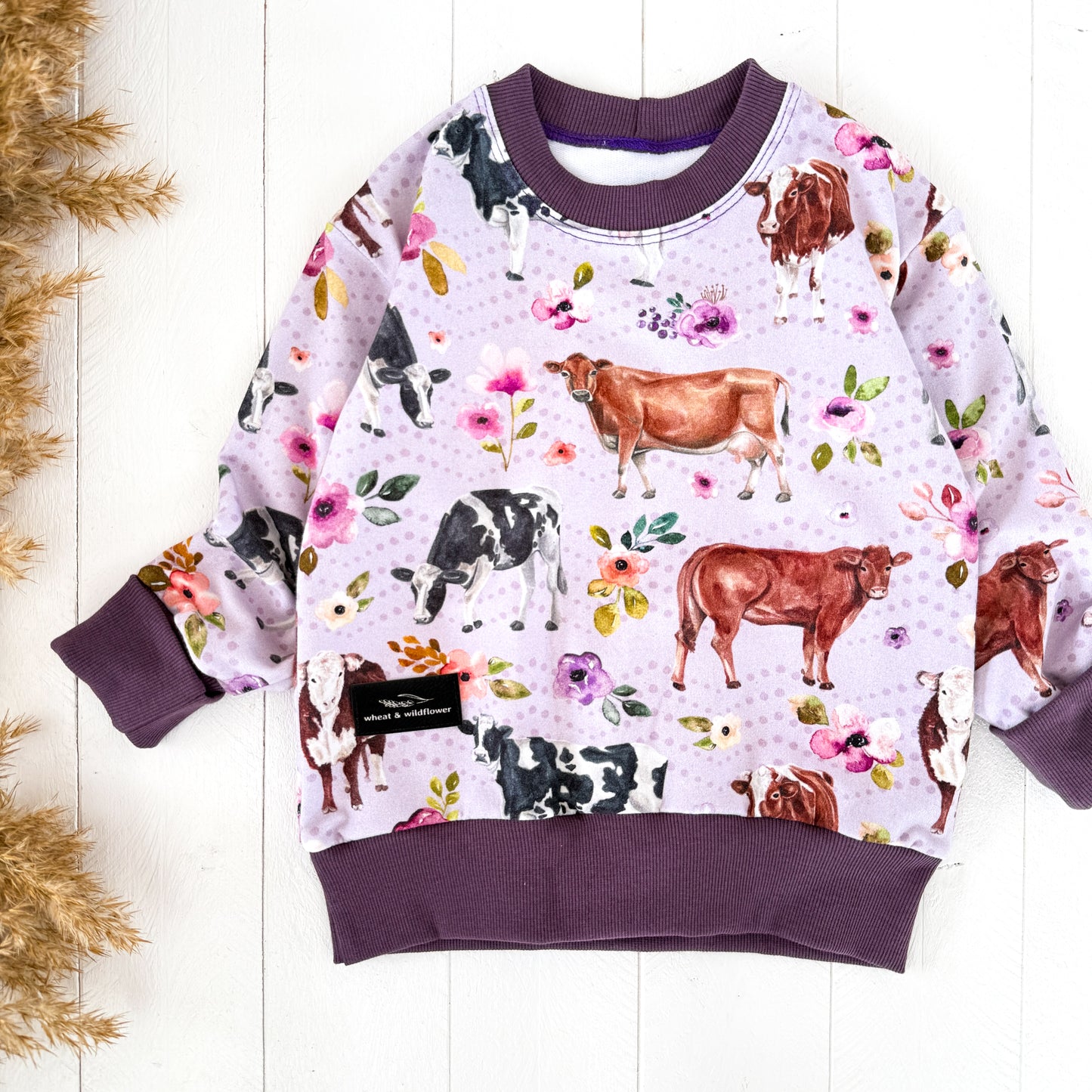 Cow Love Lounge Sweater