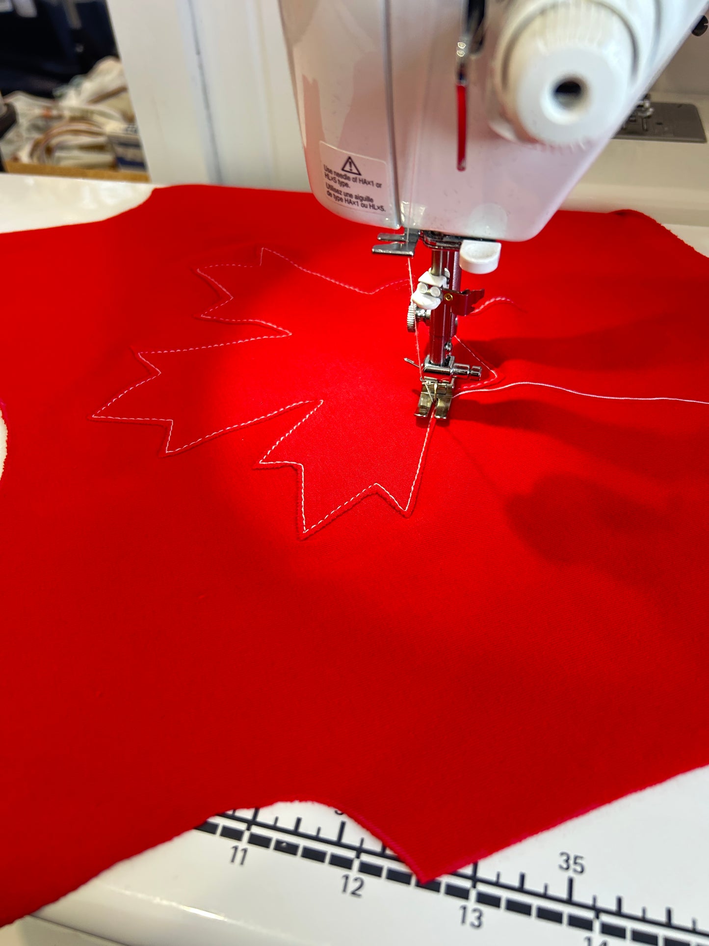 Proudly Canadian Lounge Sweater - Red