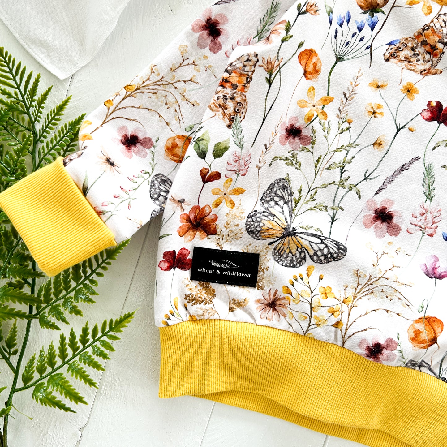 Butterfly Garden Lounge Sweater