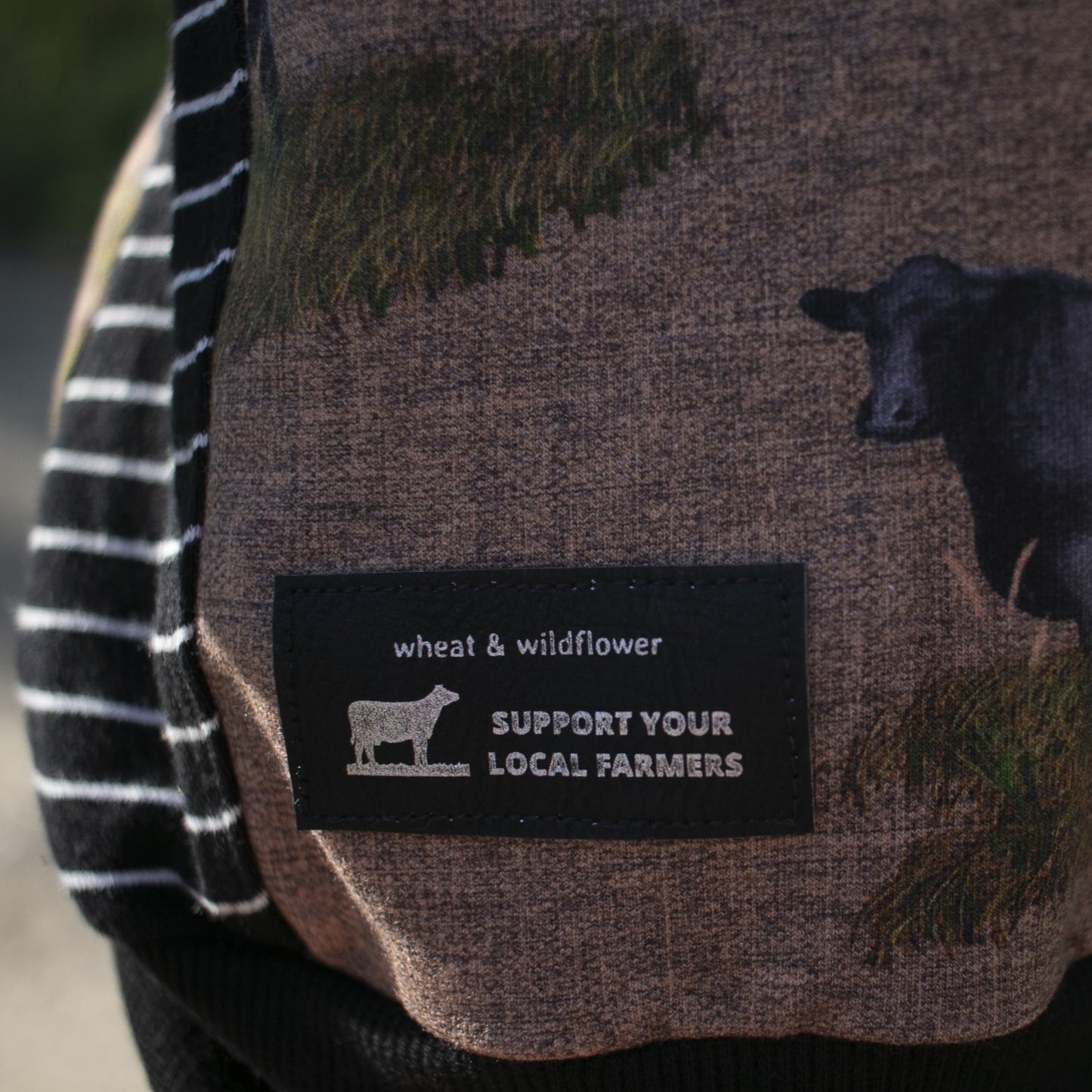 Support Your Local Farmers Pullover - Beef Cows