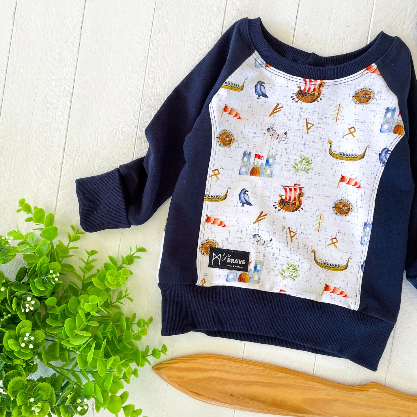 Always be a Viking Pullover - Navy