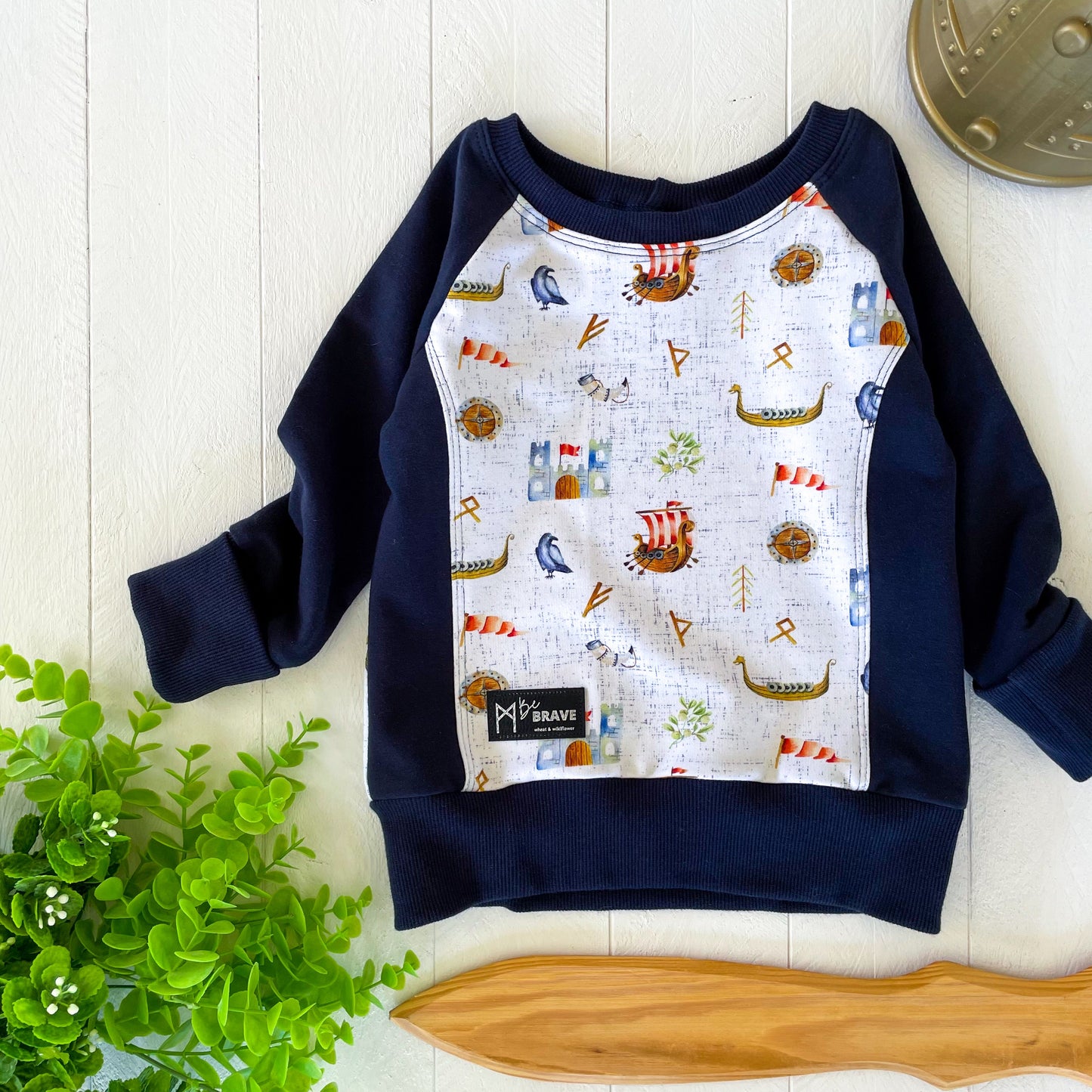Always be a Viking Pullover - Navy