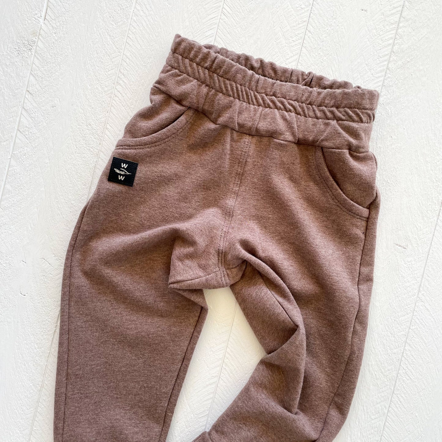 Grow With Me Joggers - Chocolate
