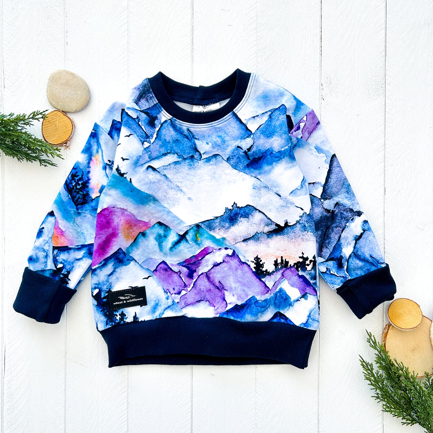 Sunset Mountain Lounge Sweater