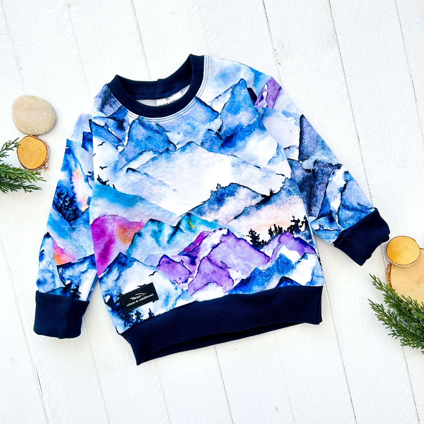 Sunset Mountain Lounge Sweater