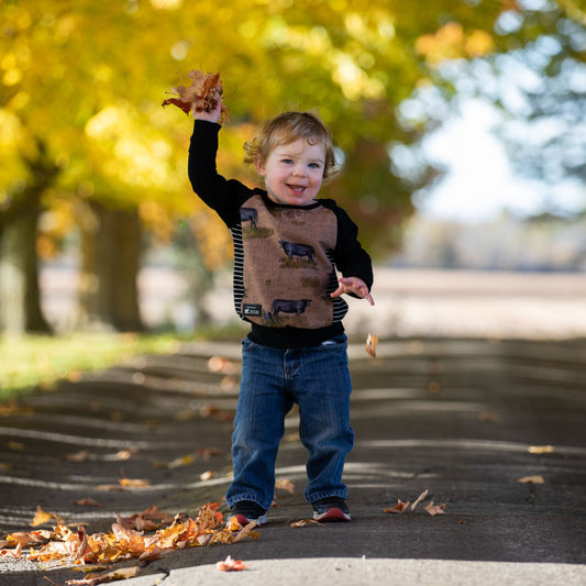 Support Your Local Farmers Pullover - Beef Cows