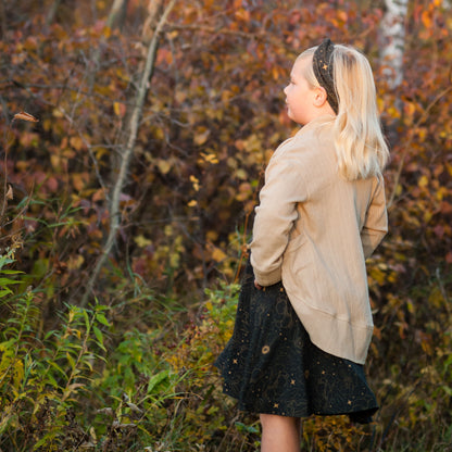 Essential Cardigan - Taupe Pointelle