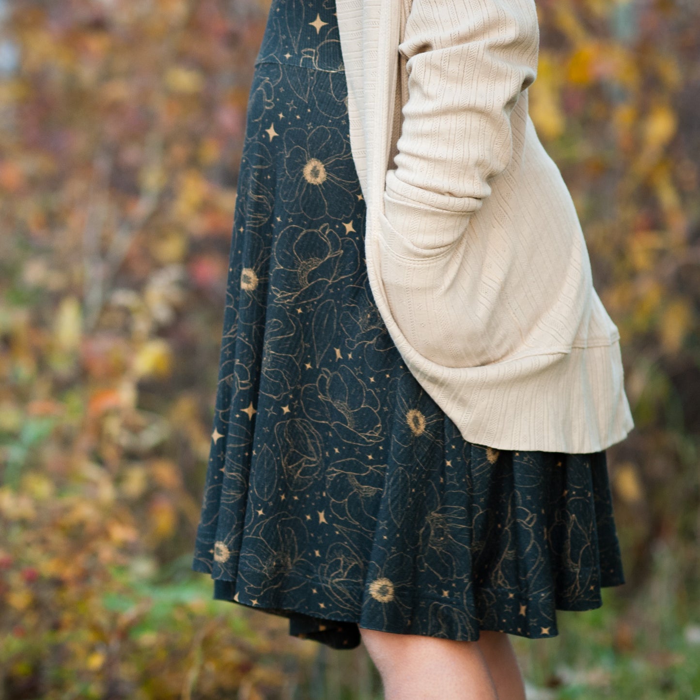 Essential Cardigan - Taupe Pointelle