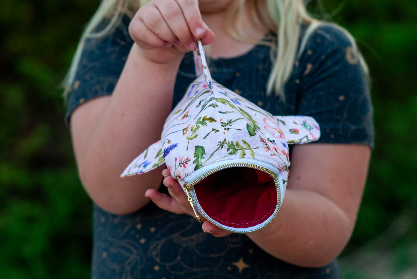 Whale Shark Zipper Pouch - Sunny Meadow